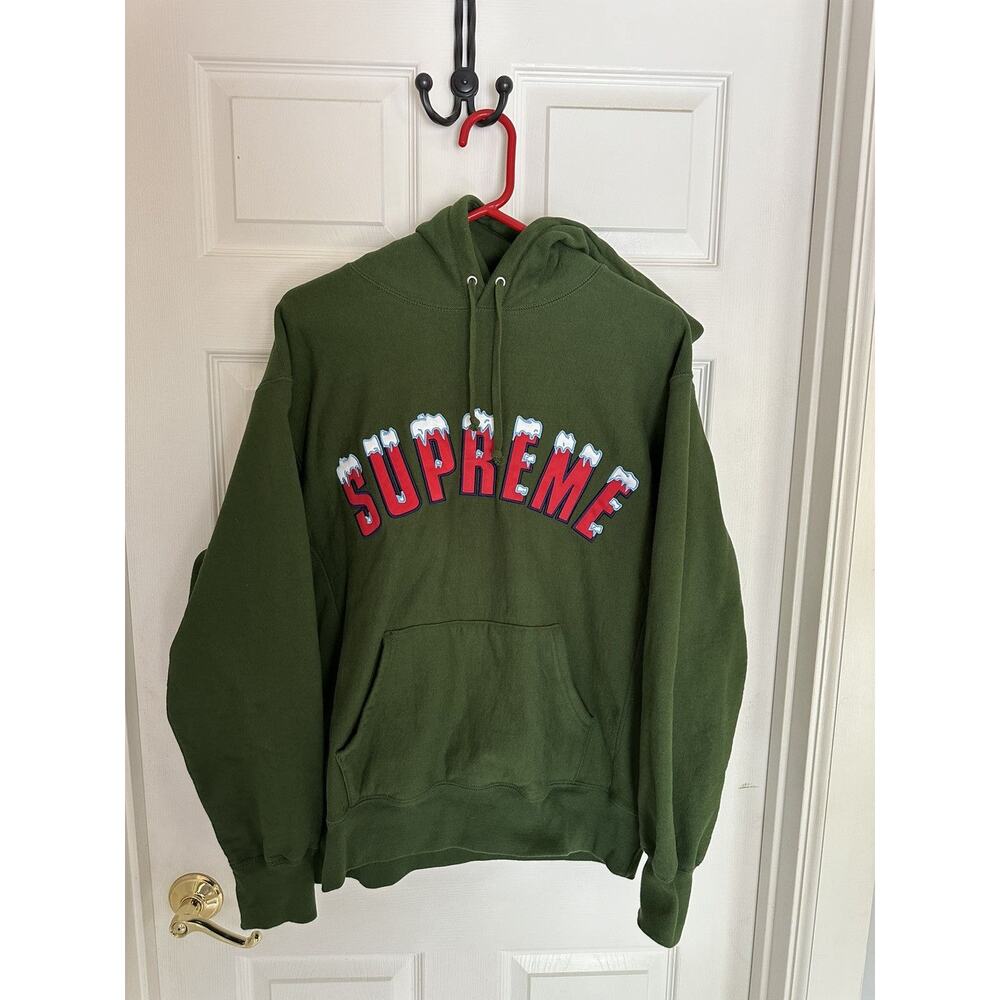 Supreme Icy Arc Logo Hoodie